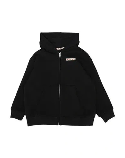 Marni Babies'  Toddler Sweatshirt Black Size 6 Cotton