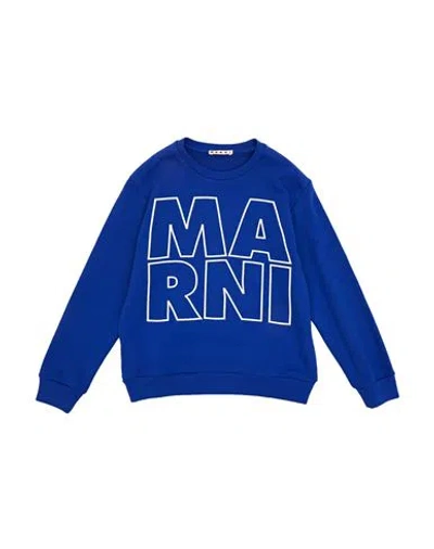 Marni Babies'  Toddler Sweatshirt Blue Size 6 Cotton