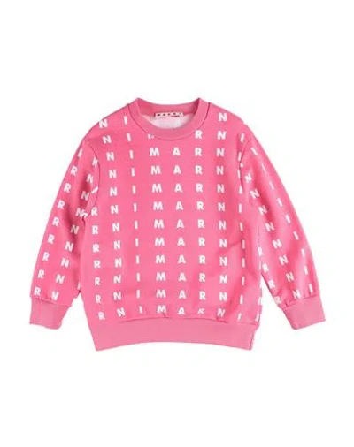 Marni Babies'  Toddler Sweatshirt Fuchsia Size 6 Cotton In Pink