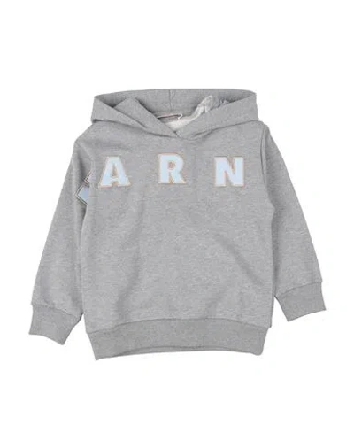 Marni Babies'  Toddler Sweatshirt Grey Size 6 Cotton In Gray