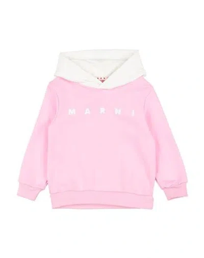 Marni Babies'  Toddler Sweatshirt Pink Size 6 Cotton