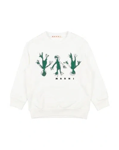 Marni Babies'  Toddler Sweatshirt White Size 6 Cotton