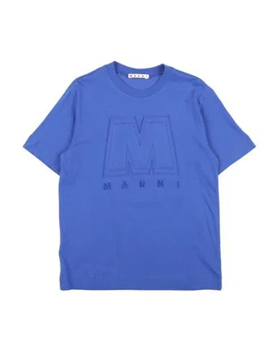 Marni Babies'  Toddler T-shirt Blue Size 6 Cotton