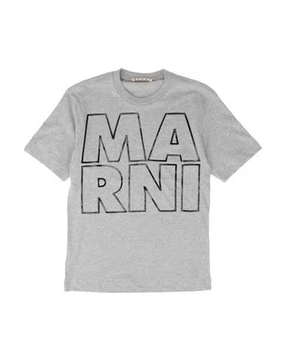 Marni Babies'  Toddler T-shirt Grey Size 6 Cotton