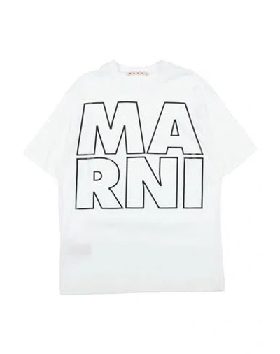 Marni Babies'  Toddler T-shirt White Size 4 Cotton