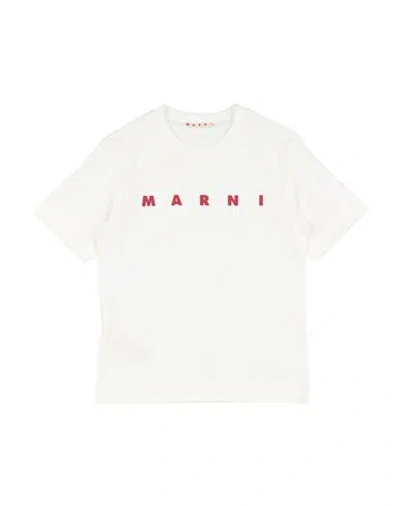 Marni Babies'  Toddler T-shirt White Size 6 Cotton