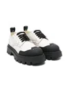 Marni Toe-cap Leather Sneakers In Neutral