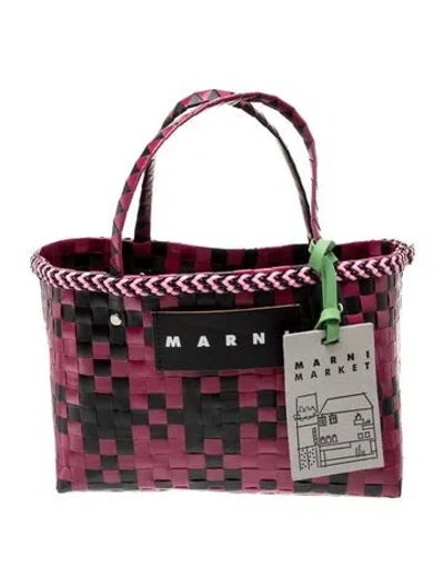 Pre-owned Marni Top Handle Bag In Multi