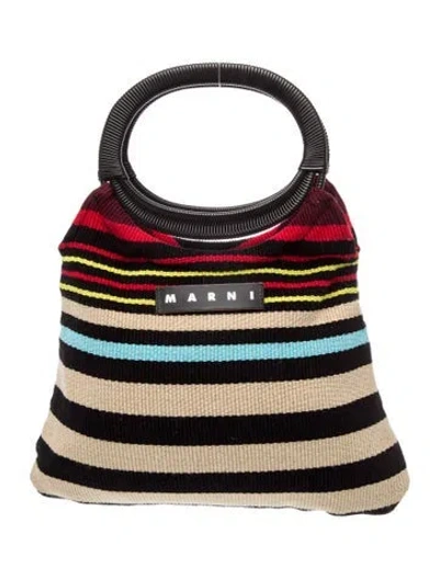 Pre-owned Marni Top Handle Bag In Red