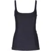 Marni Denim Shaped Top In Blue
