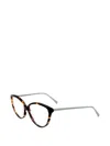 Marni Tortoiseshell-pattern Glasses In Brown