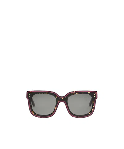 Marni Tortoiseshell-print Sunglasses In Brown