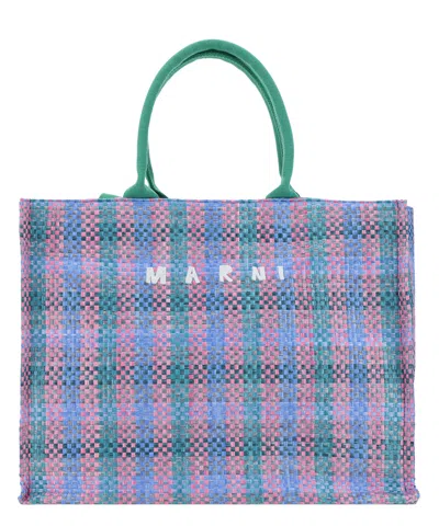 Marni Tote Bag In Multicolor