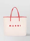 Marni Kleiner Janus Shopper Aus Canvas In Pink