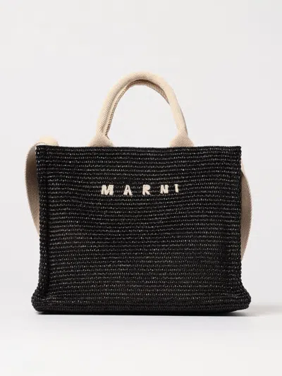Marni Tote Bags  Woman Color Black In Black