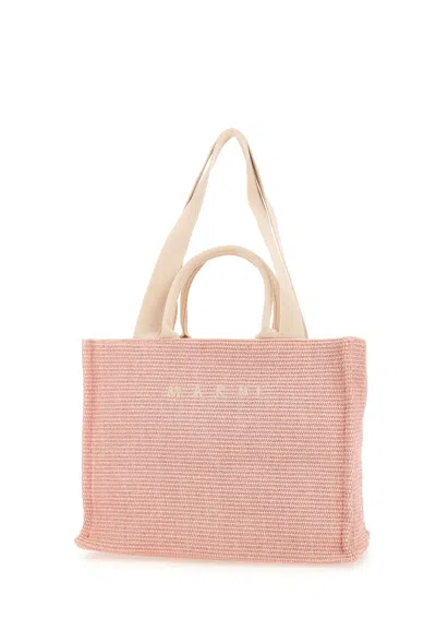 Marni Tote East/west Bag In Pink