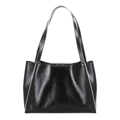 Marni Tote Ew Small In Black