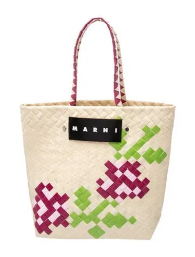 Pre-owned Marni Tote In Neutral