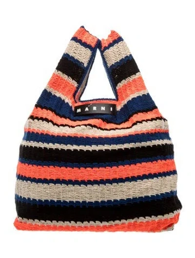 Pre-owned Marni Tote In Neutrals