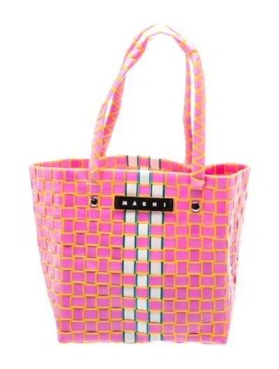 Pre-owned Marni Tote In Pink