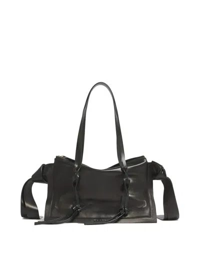 Marni Tote Small Bag In Black