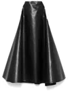 Marni Trapeze Dress Two Tones In Brown