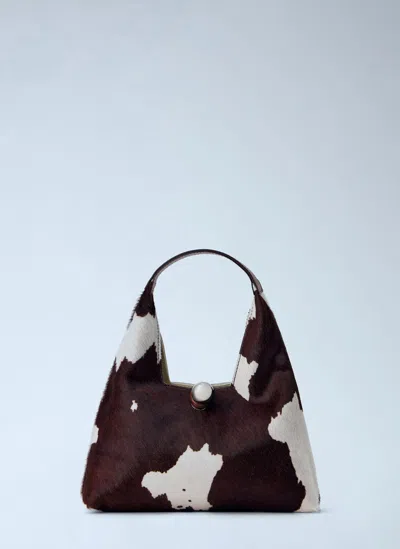 Marni Trapeze Mini Handbag In Brown