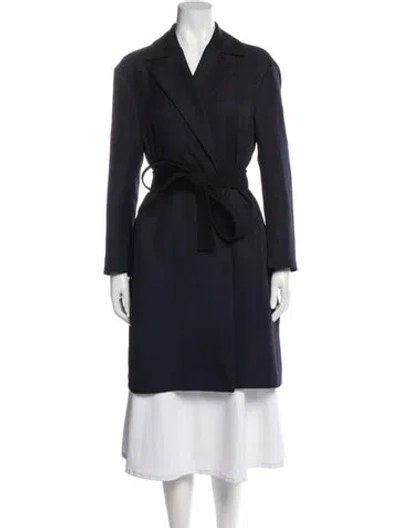 Pre-owned Marni Trench Coat In Blue