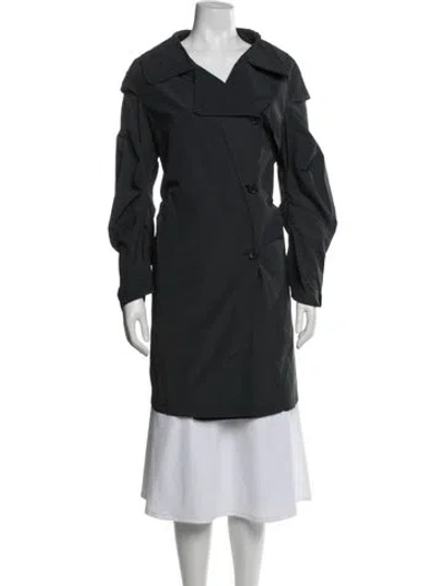 Pre-owned Marni Trench Coat In Gray