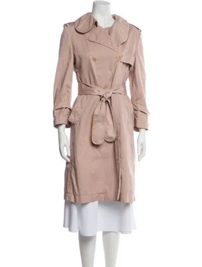 Pre-owned Marni Trench Coat In Pink