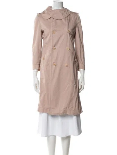 Pre-owned Marni Trench Coat In Pink
