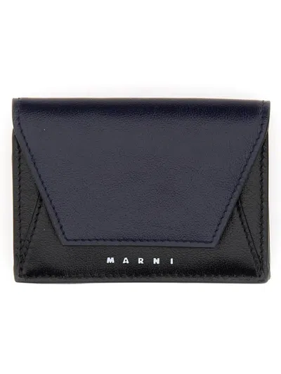 Marni Sacs Homme Tri-fold Wallet In Noir