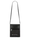 Marni Logo-print Press-stud Fastening Shoulder Bag