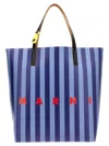 Marni Striped Tribeca Tote Bag