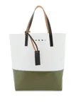 Marni Tribeca Debossed-logo Tote Bag In Mixed Colours