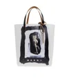 Marni Tribeca Tote Bag In White