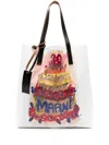 Marni '30th Anniversary' Tote Bag In Pink Gummy
