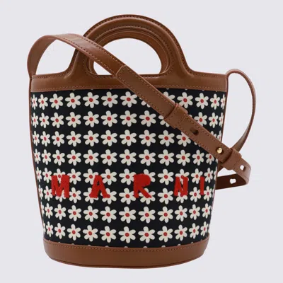 Marni Tropical Satchel In Multicolor