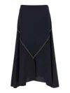 Marni Blue Tropical Skirt In Blue