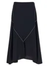 Marni Blue Tropical Skirt
