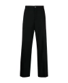 Marni Men's Lightweight Wool Trousers For Ss24 In Black