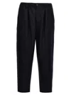 Marni Blue Tropical Wool Crop Trousers