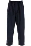 Marni Tropical Wool Cropped Pants In Men In Blue