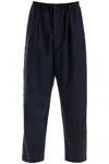 Marni Tropical Wool Cropped Pants In Men In Blue