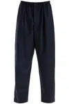 Marni Tropical Wool Cropped Pants In Men In Blue