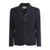 Marni Tropical Wool Jacket In Black