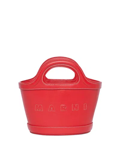 Marni Kids' Bolso Shopping - Rojo
