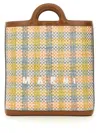 Marni Woven Tropicalia Bag With Calf Leather Trim