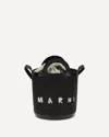 Marni Tropicalia Bucket Bag In Black