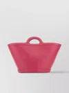Marni Fuchsia Tropicalia Tote Bag In Pink